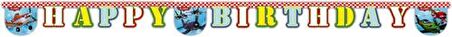 PLANES HAPPY BİRTHDAY BANNER