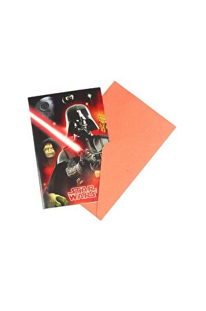 STAR WARS DAVETİYE SET 6'LI