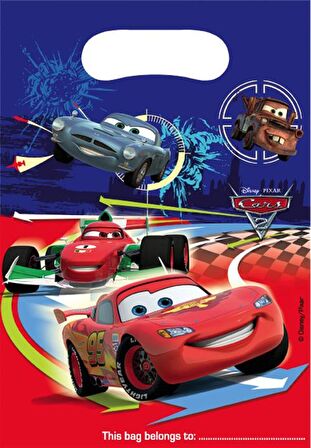 CARS PARTİ ÇANTASI 6'LI