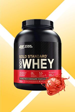 Optimum Gold Standard Whey Protein 2273 Gr Çilek Aromalı