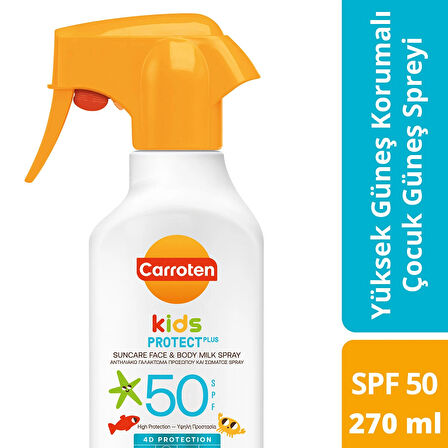 Carroten Çocuk Protect Plus Güneş Spreyi Spf50 270ml