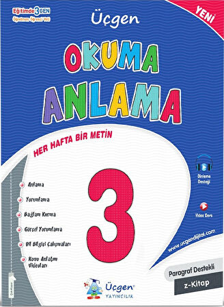 Üçgen 3.Sınıf Problemlerle Matematik+ Okuma Anlama + Okul Defterim