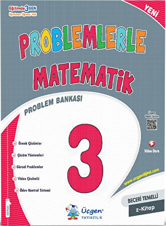 Üçgen 3.Sınıf Problemlerle Matematik+ Okuma Anlama + Okul Defterim