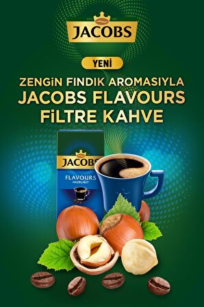 Jacobs Fındık Aromalı Filtre Kahve 250 gr x 4 Adet
