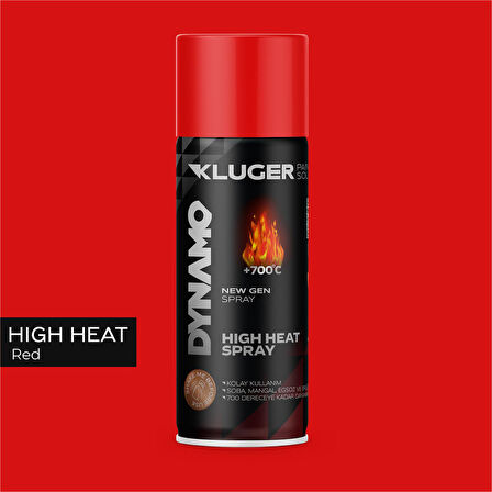 KLUGER DYNAMO ISIYA DAYANIKLI KIRMIZI