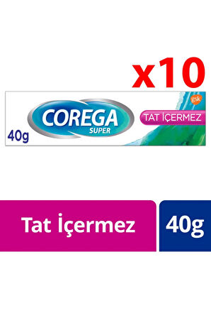 Tat Içermez Protez Yapıştırıcı Krem 40gr - 10 Adet