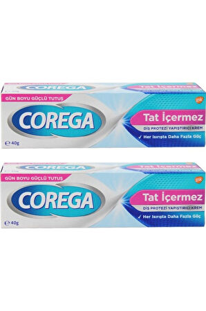 Süper Tatsız Protez Yapıştırıcı Krem 2 x 40 G