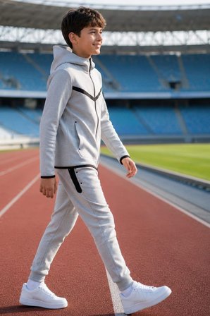Erkek Çocuk Tech Fleece Double Face Yeni Sezon Eşofman Takımı ESF7020