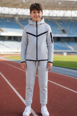 Erkek Çocuk Tech Fleece Double Face Yeni Sezon Eşofman Takımı ESF7020