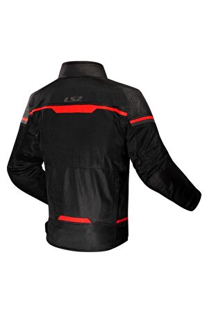 LS2 RIVA MONT SİYAH-KIRMIZI