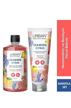 Seaweed Citrus Vücut Yıkama 500 ml & Vücut Losyonu 250 ml