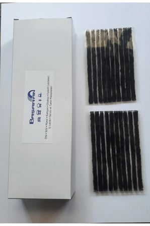 Dubleks Lastik Tamir Fitili, Siyah, 100 Adet/paket , 3x100 Mm
