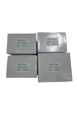 Sac (Normal) Janta Çakma balans Kurşun Galvanizçelik 10-15-20-25gr - 100 Ad