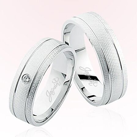 Beyaz Altın Alyans 5203