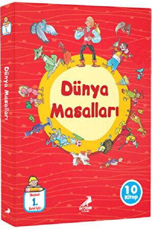 1.Sınıf Dünya Masalları 10 Kitap+ Hızlı Okuma