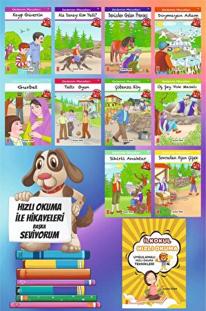 Ata 4.Sınıflar İçin Dedemin Masalları Öykü Dizisi +Hızlı Okuma