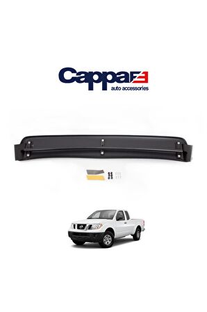 Nissan Navara Ön Cam Güneşliği Siperlik Vizör Şapka Terek Akrilk (ABS) Piano Black 2006-2015