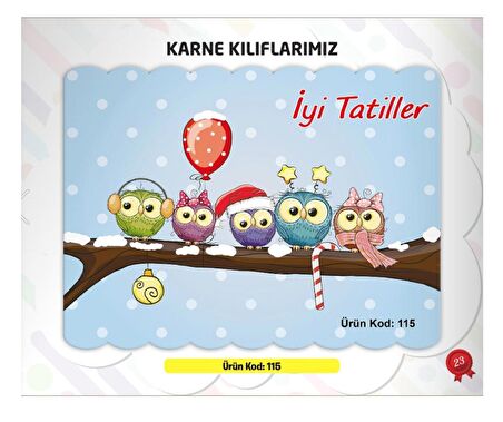 Karne Kabı Kılıfı Ürün Kodu:115 (25 Adet)