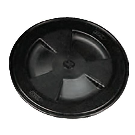 Kontrol Hatchi, Yuvarlak, Siyah, Int.Ø155mm