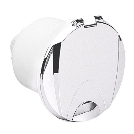 Case w/Sea Water Outlet, w/Lid, Straight Conn. White