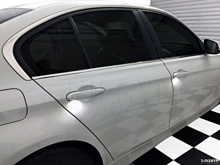 S-Dizayn Bmw 3 Serisi F30 Krom Cam Çerçeve Seti 8 Prç 2012 Üzeri