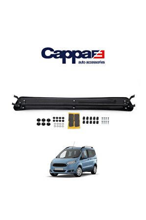 Ford Courier Ön Cam Güneşliği Siperlik Şapka Vizör Terek (ABS) Piano Black 2014 Ve Sonrası