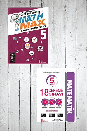 Ata 5.Sınıf Math Max Soru Bankası -18 Deneme Sınavı