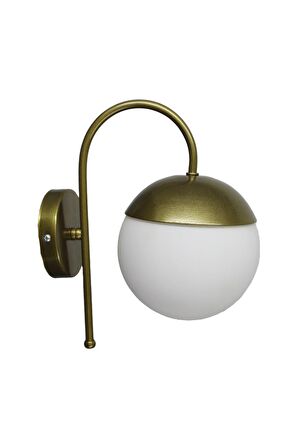 Arya Eskitme Bal Camlı Aplik | Kaliteli Modern Metal Aplik