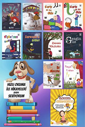 GİZEMLİ YOLCULUKLAR Serisi - 10 Kitap + Hızlı Okuma