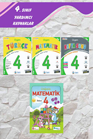 Üçgen 4.Sınıf Beceri Temelli Türkçe-Matematik-Hafta Sonu Yolculuğu-2024