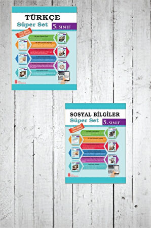 Ata 5.Sınıf Türkçe-Sosyal Bilgiler Süper Set