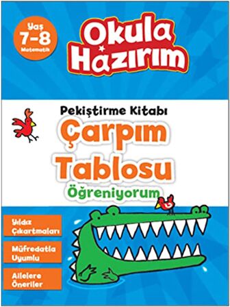 2.Sınıf Tüm Dersler Yaprak Test Seti+Çarpım Tablosu Öğreniyorum Kitabı Hediyeli