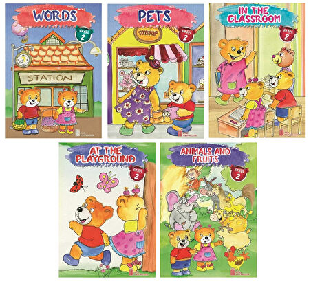 2.Sınıf Smiling Test Book +New Smiling Reference Book (2'liİ Set)+ 5 li Hikaye Seti