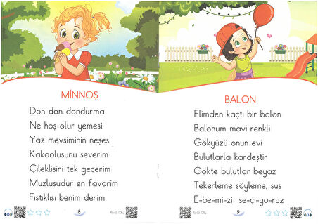 1.Sınıf Harf Defteri+Okuma Dizisi (8 li)