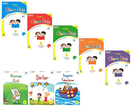 1.Sınıf Harf Defteri+Okuma Dizisi (8 li)