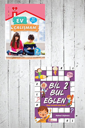 2.Sınıf Ev Çalışmalarım+ Bil Bul Eğlen