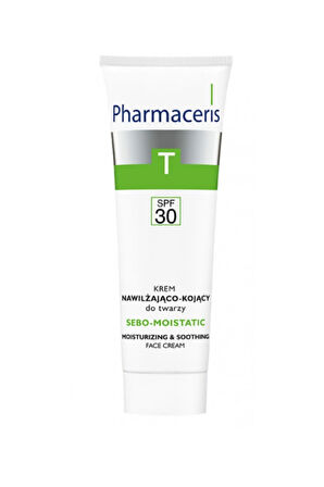 MOISTURIZING SOOTHING FACE CREAM SPF 30 for use after anti-oily skin application-DermoCosmetic