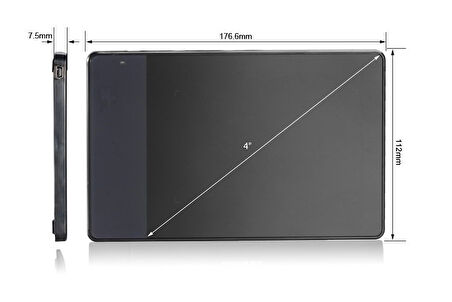 Huion 420 Grafik Tablet Çizim Tableti 4x2.23-İnc 