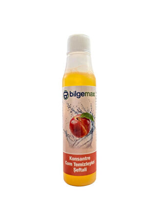 BİLGEMAX KONSANTRE ŞEFTALİ CAM TEMİZLEYİCİ SABUNU (33 ML X 10 ADET)