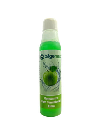 BİLGEMAX KONSANTRE ELMA CAM TEMİZLEYİCİ SABUNU (33 ML X 10 ADET)