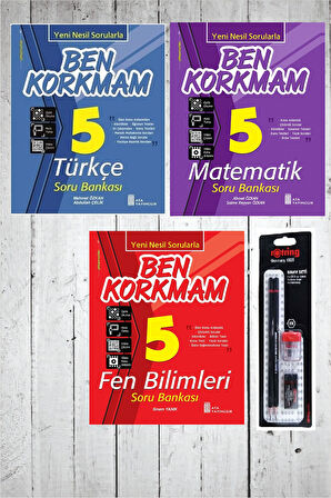 Ata 5.Sınıf Ben Korkmam Türkçe-Matematik Soru Bankası