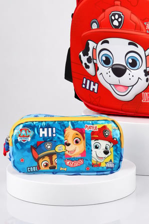x Dekomus Lisanslı Paw Patrol Marshall 40 Cm Büyük Boy Okul Çantası ve Kalem Çantası Seti