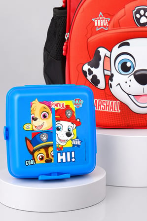x Dekomus Lisanslı Paw Patrol Marshall 40 Cm Büyük Boy Okul Çantası,Beslenme Kabı,Matara Seti