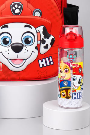 x Dekomus Lisanslı Paw Patrol Marshall 40 Cm Büyük Boy Okul Çantası,Beslenme Kabı,Matara Seti