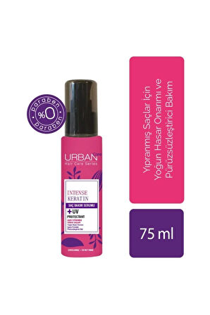 Intense Keratin Hasar Onarımı Ve Parlaklık Veren Saç Bakım Serumu 75 ml