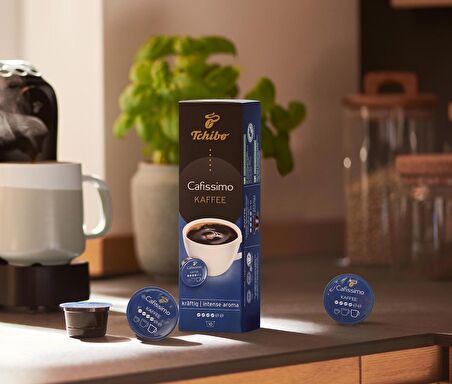 Tchibo Cafissimo Coffee Intense Aroma Kapsül Kahve 10 Adet