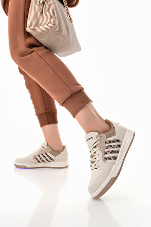 2200 Termo Taban Şeritli Bağcıklı Spor Ayakkabı