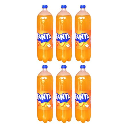 Fanta Portakal 2 lt x 6 Adet