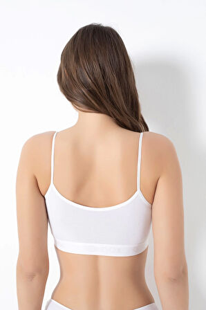 G-box 941 Kadın Bambu Kalın Askılı Pedli Büstiyer