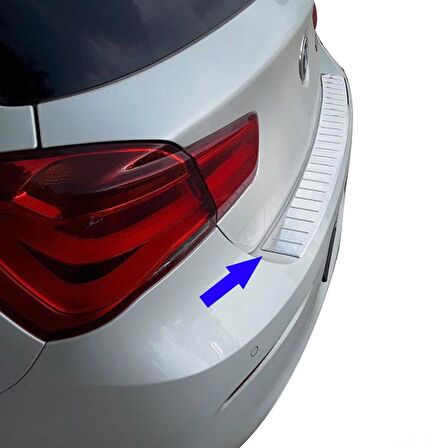 S-Dizayn Bmw 1 Serisi F20 Krom Arka Tampon Eşiği 2011-2019
